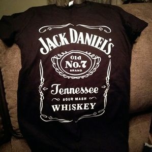 Women's Original Jack Daniels label T-shirt